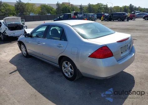 2007 Honda Accord 2.4 Ex из США, поврежденный, VIN 1HGCM56707A163191